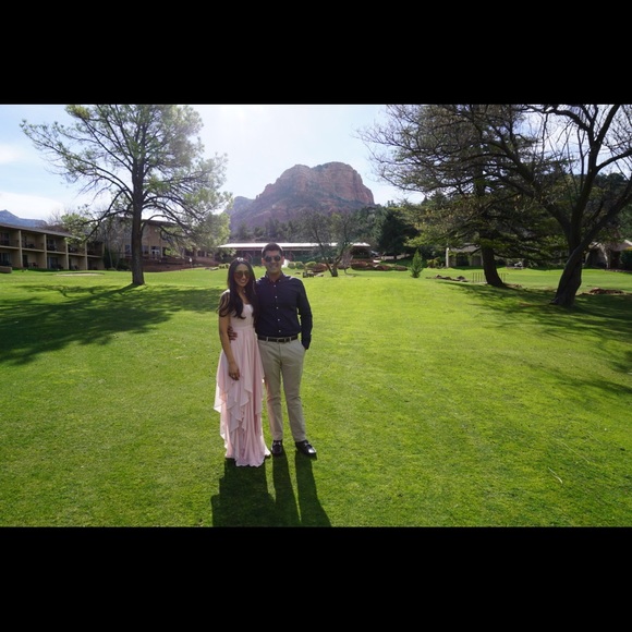 LULUS Ruffle dress - Picture 5 of 6